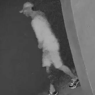 A man caught on CCTV entering a Biggera Waters home. Picture: supplied