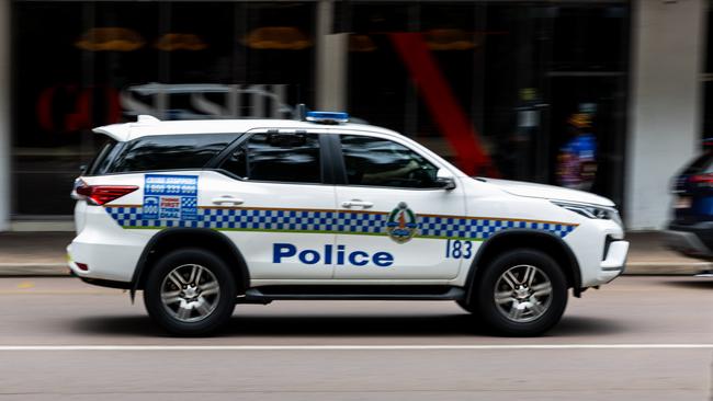 NT Police patrolling Top End streets. Picture: Pema Tamang Pakhrin