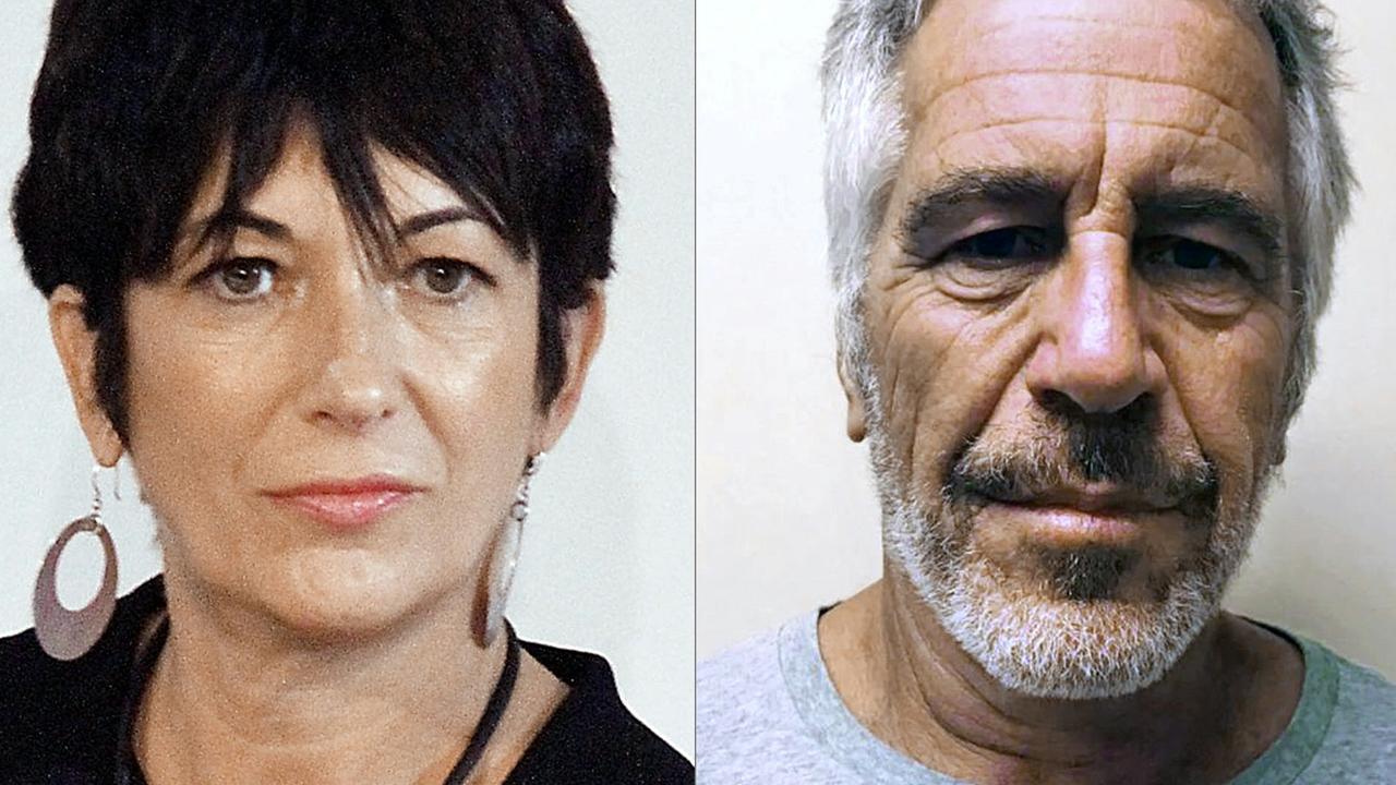 Co-conspirators Ghislaine Maxwell and Jeffrey Epstein. Picture: Laura Cavanaugh/AFP