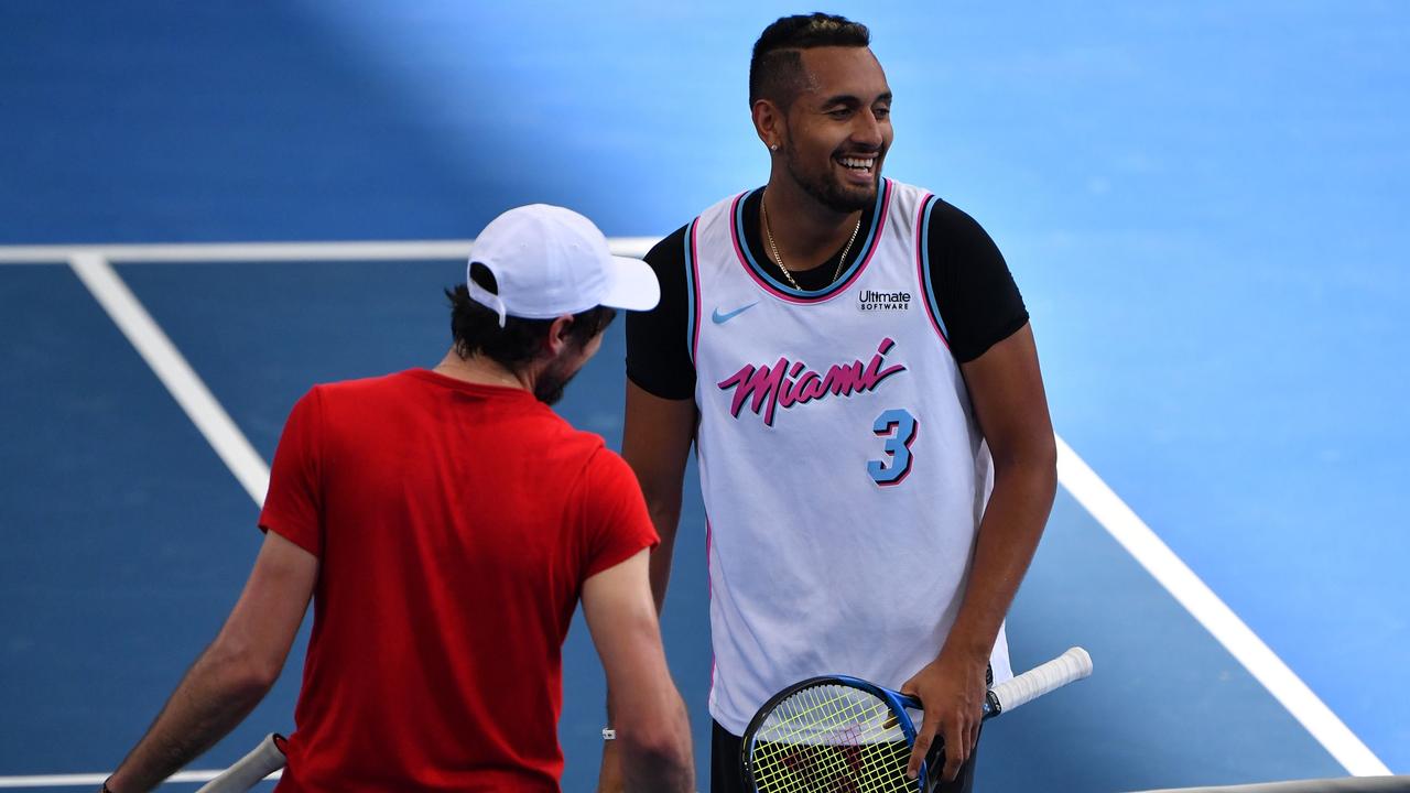 Australia's Nick Kyrgios is set to defend his title.