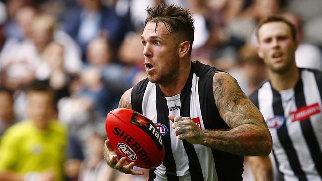 Collingwood champion Dane Swan will play for Nangwarry in round one of the MSEFL season. Picture: Wayne Ludbey