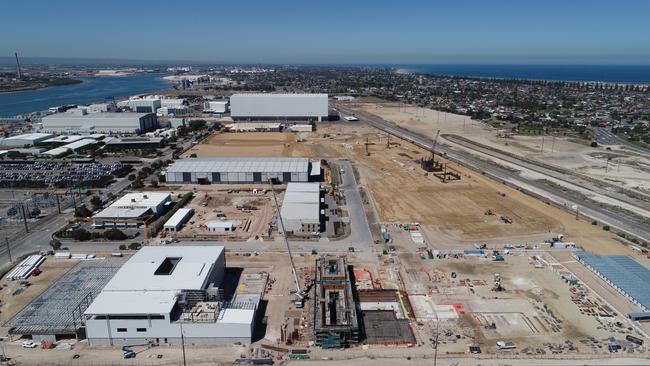 Osborne shipyard site where the Future Submarines will be built.