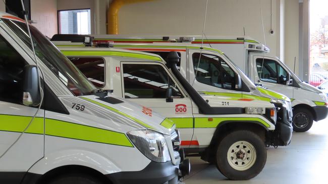 Ambulance Tasmania file photo, Hobart, August 25, 2021.