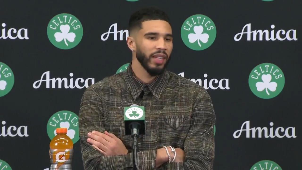 'A night we'll always remember' - Tatum on Celtic's ring ceremony