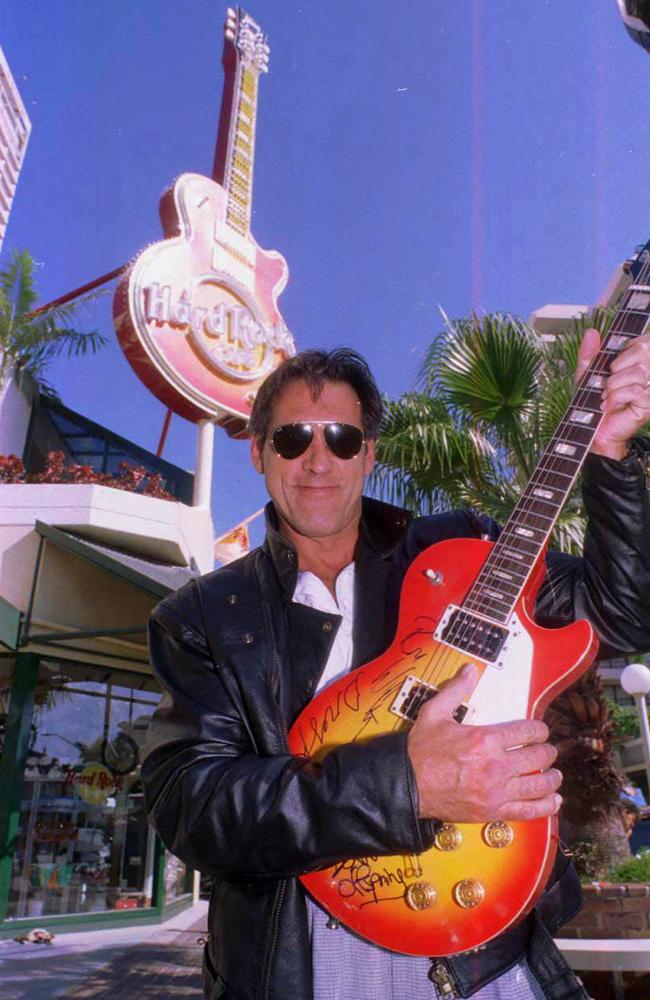 John Rosenfield, international curator for Hard Rock Cafe in Surfers Paradise in 1996.