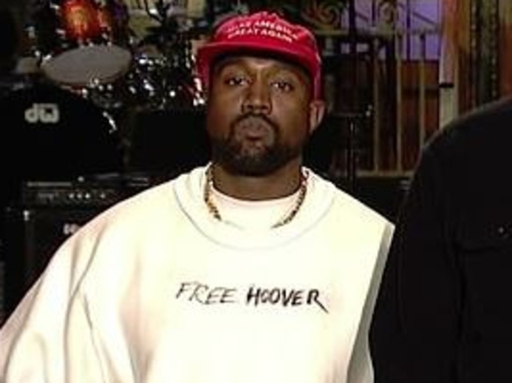 Kanye sported a MAGA cap on SNL.