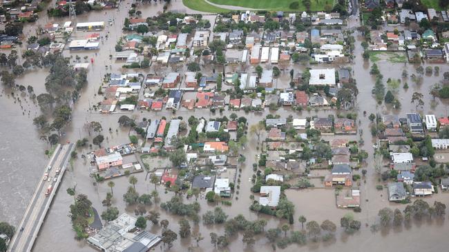 The budget allocated $200 million for disaster mitigation efforts – levees, sea walls, drainage systems and bushfire hazard reduction projects. Picture: David Caird