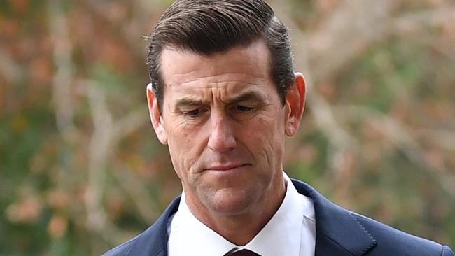 SYDNEY, AUSTRALIA - NewsWire Photos JUNE, 15, 2021: Ben Roberts-Smith arrives at the Supreme Court in Sydney. Picture: NCA NewsWire/Joel Carrett