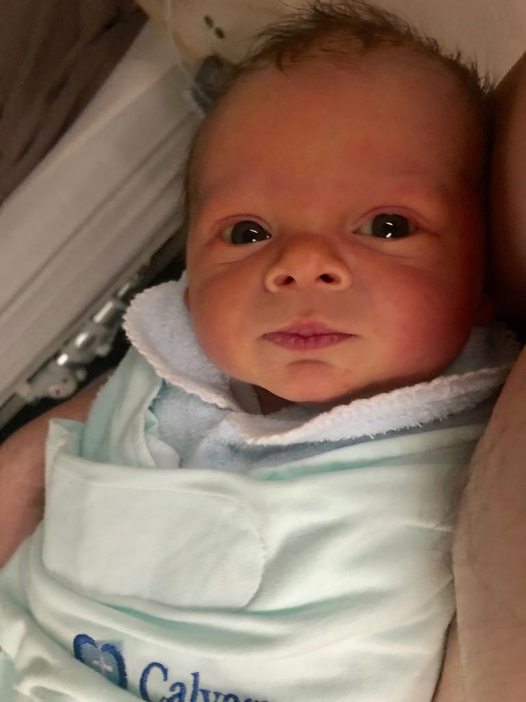 20/07/2019 - George’s 3rd day of life. Picture: Simon