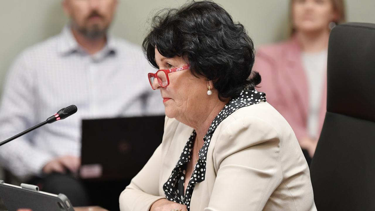 Councillor Nancy Sommerfield at a special meeting of Toowoomba Regional Council to endorse new deputy mayor, Friday, July 28, 2023. Picture: Kevin Farmer