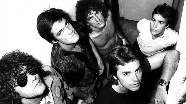Cold Chisel in a late 1970s. photo. Picture: Supplied