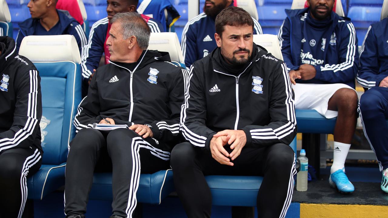 Birmingham City manager Pep Clotet. Photo by Marc Atkins/Getty Images.