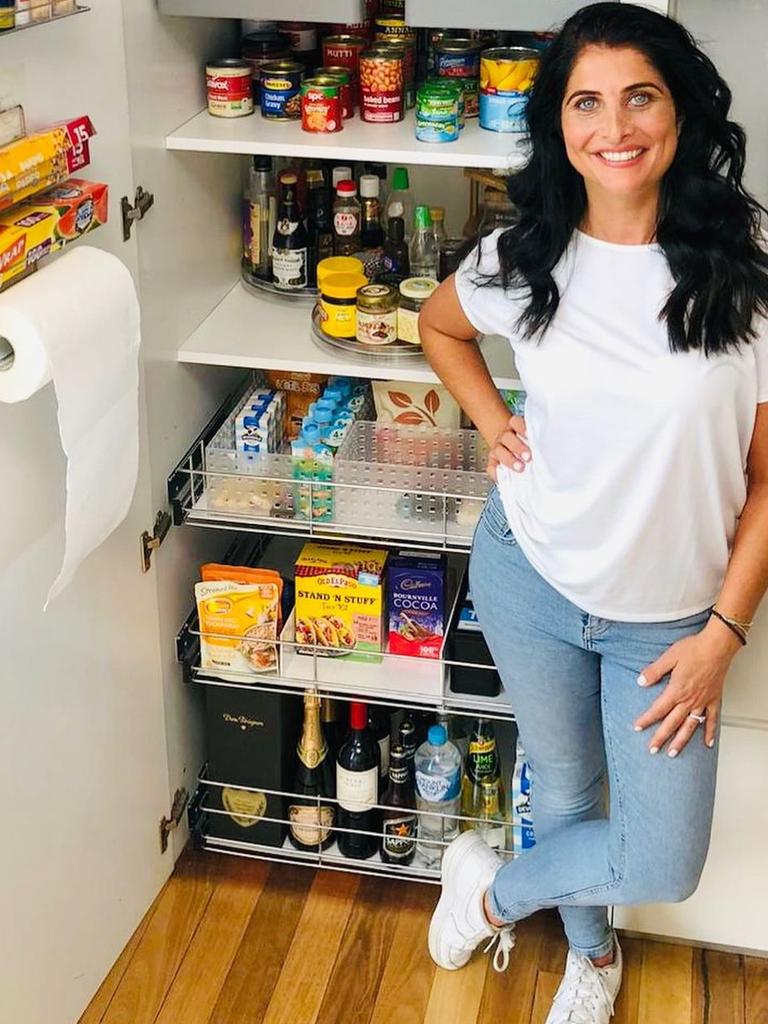 Anita is popular online for her decluttering and cleaning hacks. Picture: TikTok / @miseenplace_au