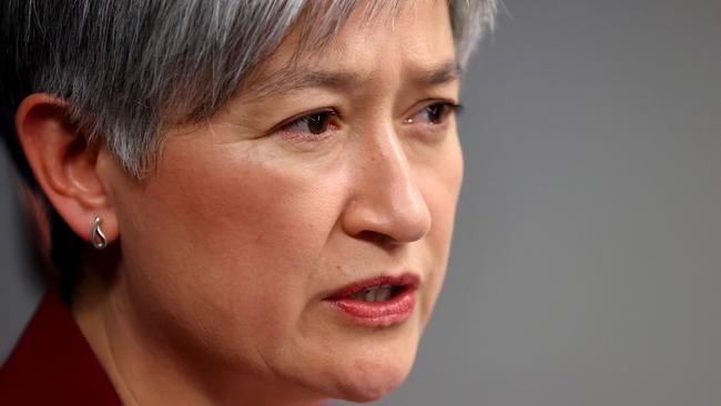 Foreign Minister Penny Wong. Picture: NCA NewsWire / Kelly Barnes