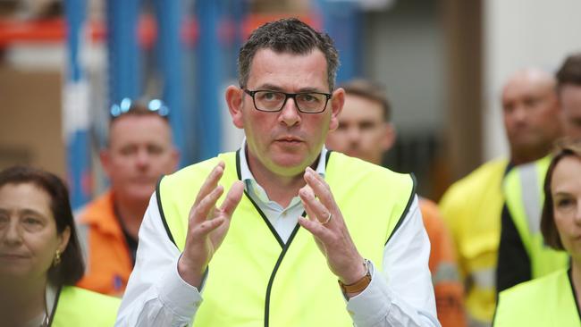 Victorian Premier Daniel Andrews. Picture: David Crosling