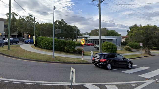 The Oxford St roundabout in Bulimba, which is the site for a high-end development proposal.