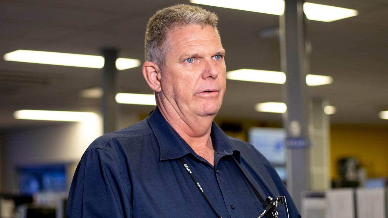 NT Police CCTV unit manager at Peter McAulay Centre Michael Maclean. Picture: Esther Linder.