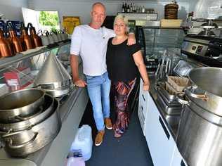 DISAPPOINTED: Matt Whittaker and Amara Bains were operating Pots and Pans restaurant in Peregian Springs before their hospitality dreams were shattered. Picture: John McCutcheon