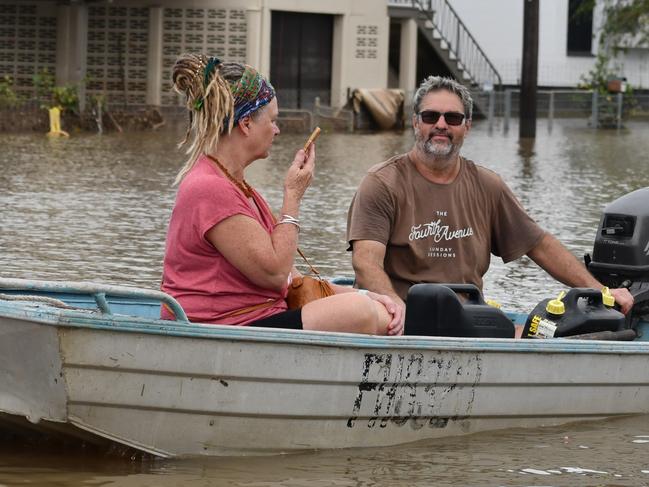 Photographs from the flooding disaster in Ingham, Hinchinbrook, North Queensland, on Wednesday. Picture: Cameron Bates