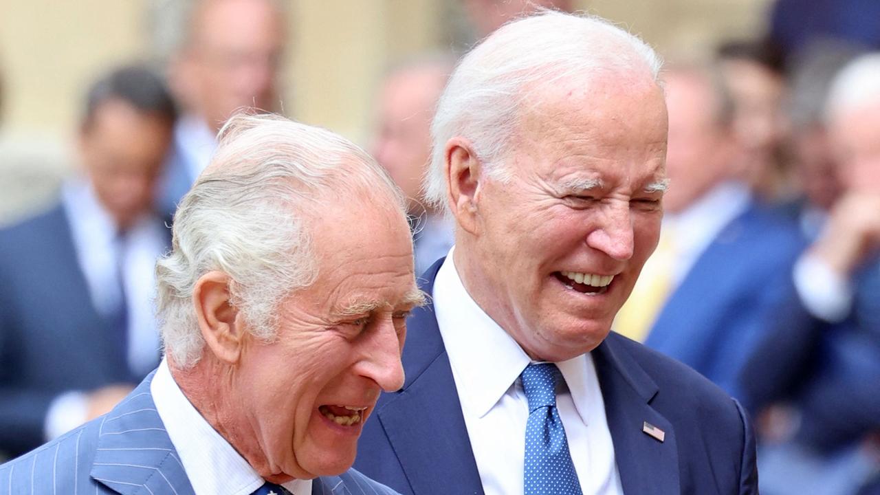 Joe Biden takes tea and talks climate with King Charles III | The ...