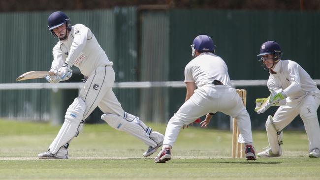 Adam Bull hit a superb 151 on Saturday. Picture: Valeriu Campan