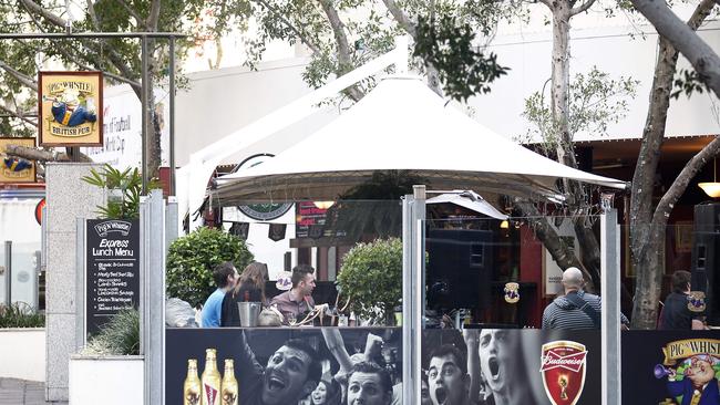 The Pig n' Whistle in Brisbane’s CBD. Picture Sarah Marshall