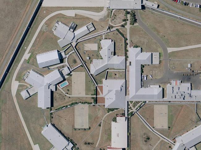 Aerial view of Port Phillip Prison from Google earth.