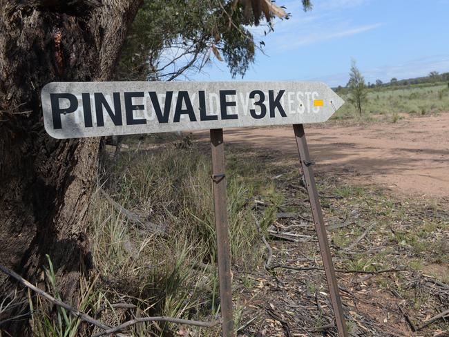 Pinevale, a property near Dunedoo NSW where fugitives Gino Stocco and Mark Stocco were captured. Picture: Lisa Minner