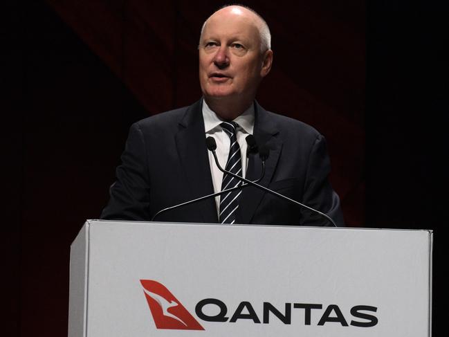 Richard Goyder has signalled he will step down as Qantas chair in 12 months but has made no succession plans public for his role at the AFL. Picture: NCA NewsWire/Luis Ascui