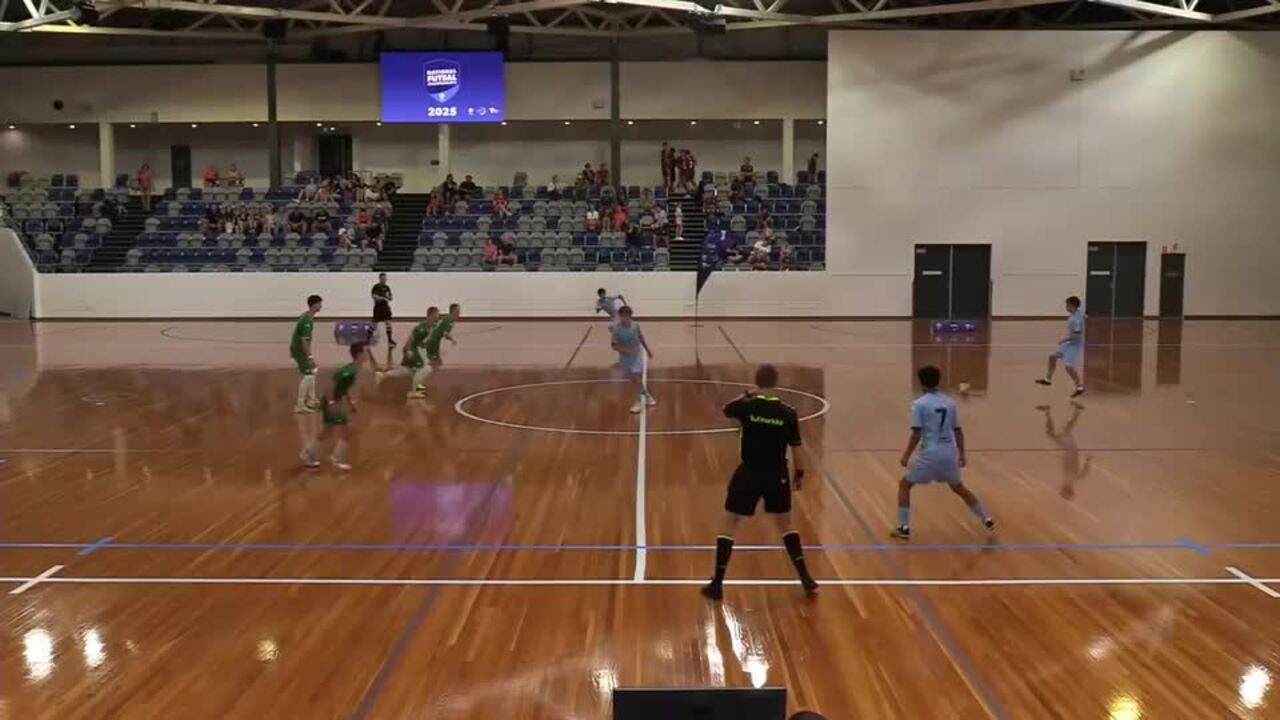 Replay: Football Tasmania v Football NSW Thunder (U16 boys) - 2025 National Futsal Championships Day 1