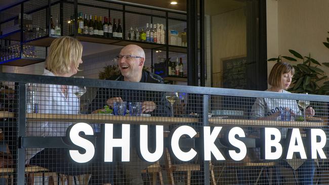 Interior photographs of Shucks Bar, Manly. Picture: AAP/Sarah Marshall