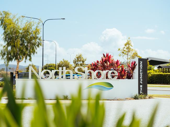 The entrance to the North Shore master planned community in Townsville.