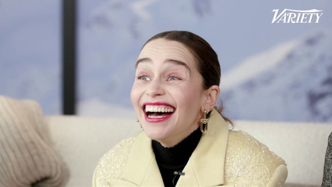 Sundance Interview Studio 2023 – Emilia Clarke Hasn’t Watched House of