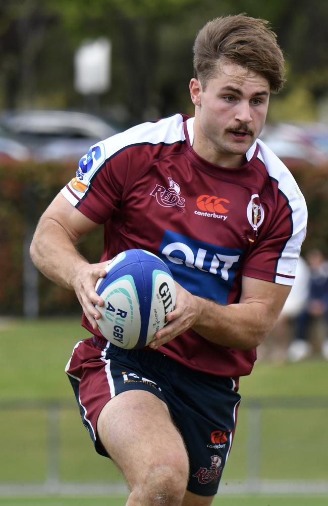 Xavier Rubens. Super Rugby Under-19s action between the ACT Brumbies and the Queensland Reds. Picture courtesy of @jayziephotography