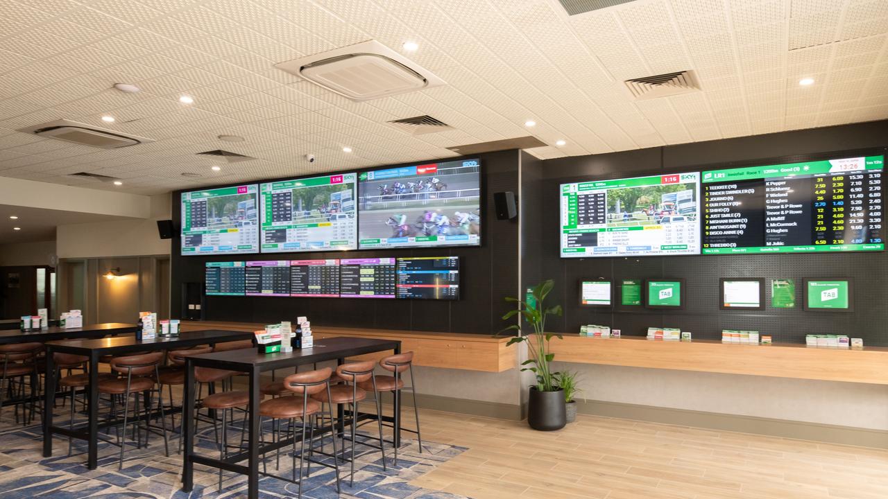 An LED theatre has been built inside the new sports bar. Picture: Australian Venue Co.