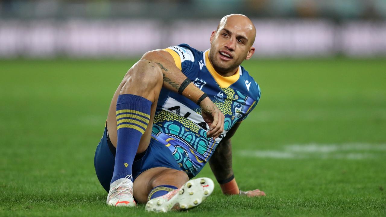 Blake Ferguson ($470,000) now hasn’t played NRL for Parramatta in over a month.