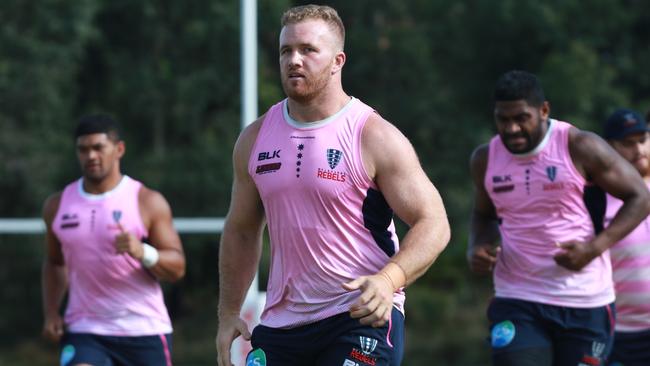 Matt Gibbon has earned a new contract with the Melbourne Rebels.