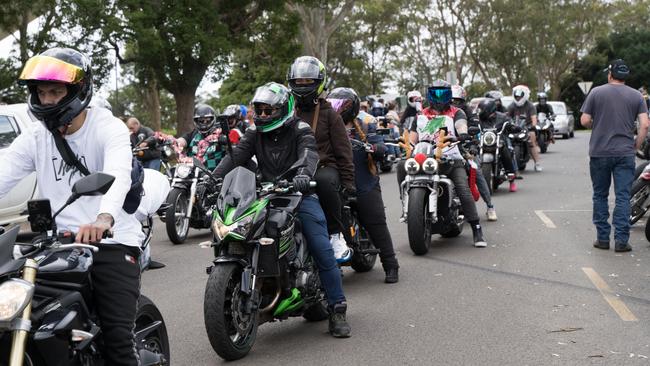 The Downs Motorcycle Sport Club 2024 toy run. Sunday, December 15, 2024. Picture: Christine Schindler