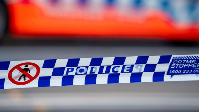 A motorcyclist has died of his injuries after colliding with a telegraph pole in Strathfield during a high speed chase with police.Picture: Tom Parrish