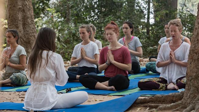 Yoga and meditation are widely used by many people for successful stress relief. Picture The Cairns Post