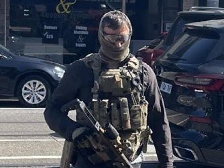 Two men were arrested in Balaclava by SOG police. Picture: Supplied