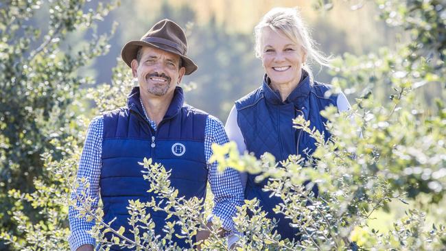 Michelle and Ron run Scotch Hill Truffle and Citrus Farm. Pictures: Zoe Phillips