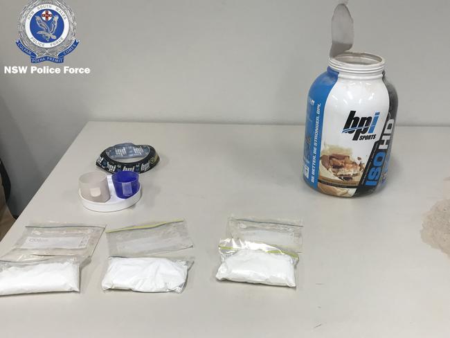 Evidence seized during an operation. Picture: NSW Police