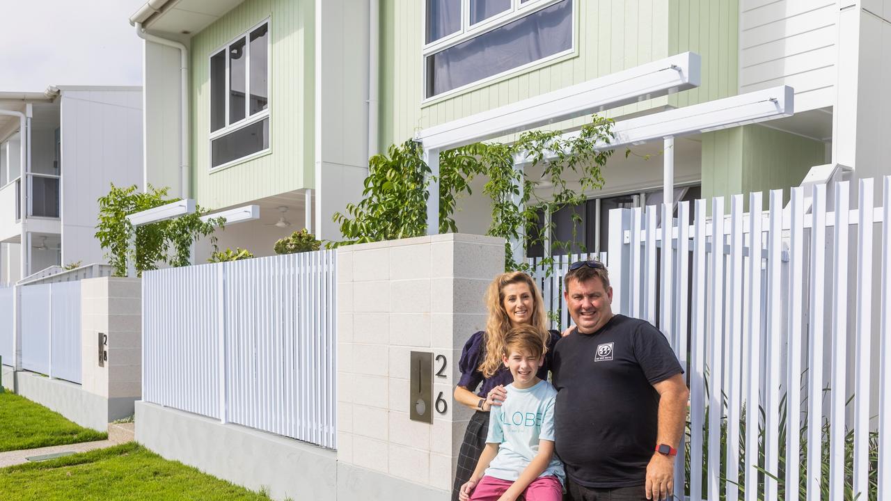 All 44 of Stockland’s 60s-inspired beach houses on Kombi Street are sold with residents moving in.