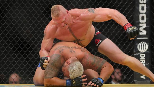 Brock Lesnar allegedly failed a secondary drug test at UFC 200.