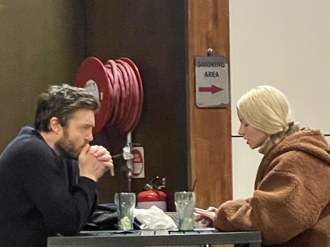 English actors Tom Burke and Anya Taylor-Joy spotted at The Broken Hill Pub. Picture: Jonathan Ng