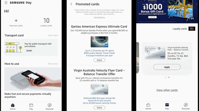 Samsung Pay's new credit card feature