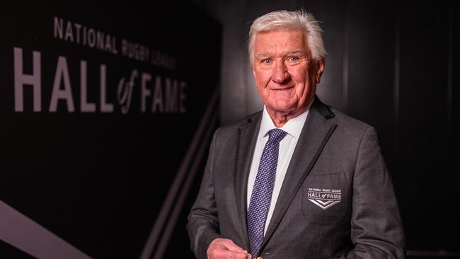 Ray Warren was inducted in the NRL Hall of Fame. Picture: James Gourley/Getty Images