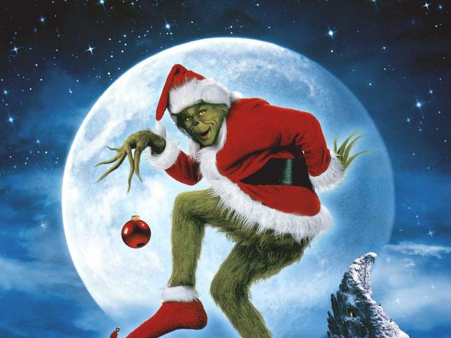 Jim Carrey in How The Grinch Stole Christmas.