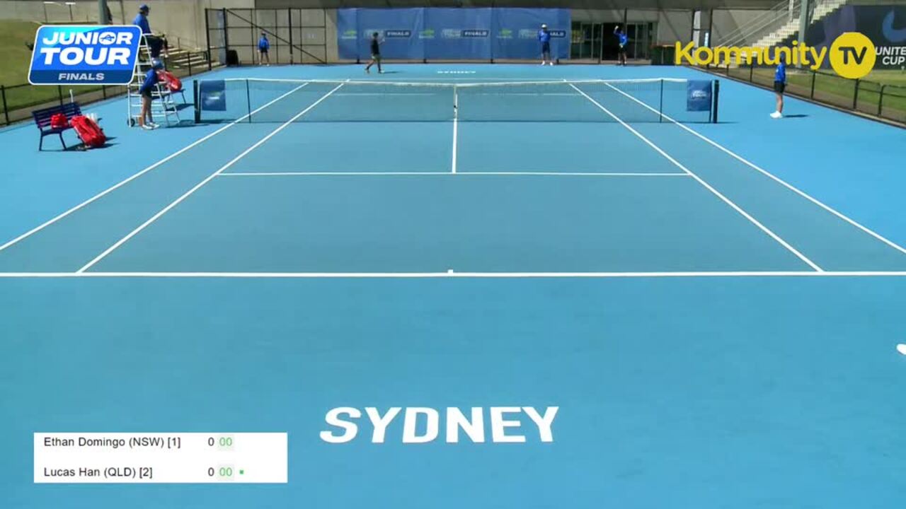 Replay: Ethan Domingo v Lucas Han (Under-14 Boys Singles Final) 2024 Tennis Australia Junior Tour Masters U12, U14 Day 7